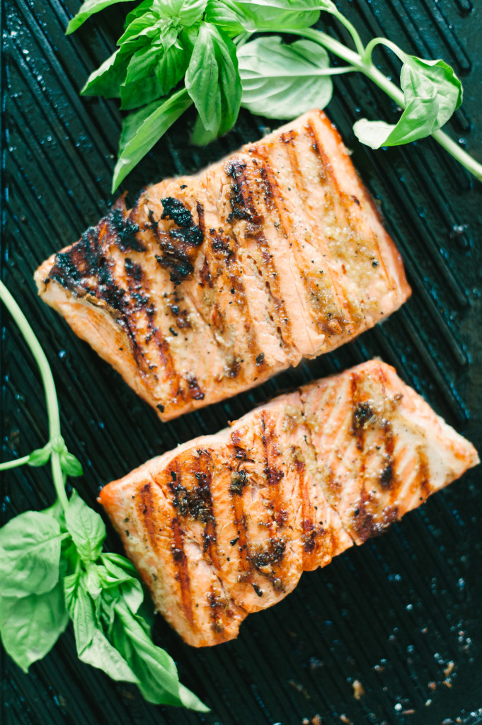 Molasses Ginger Salmon via Simply Real Health