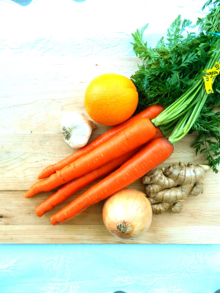 carrot ginger soup ingredients