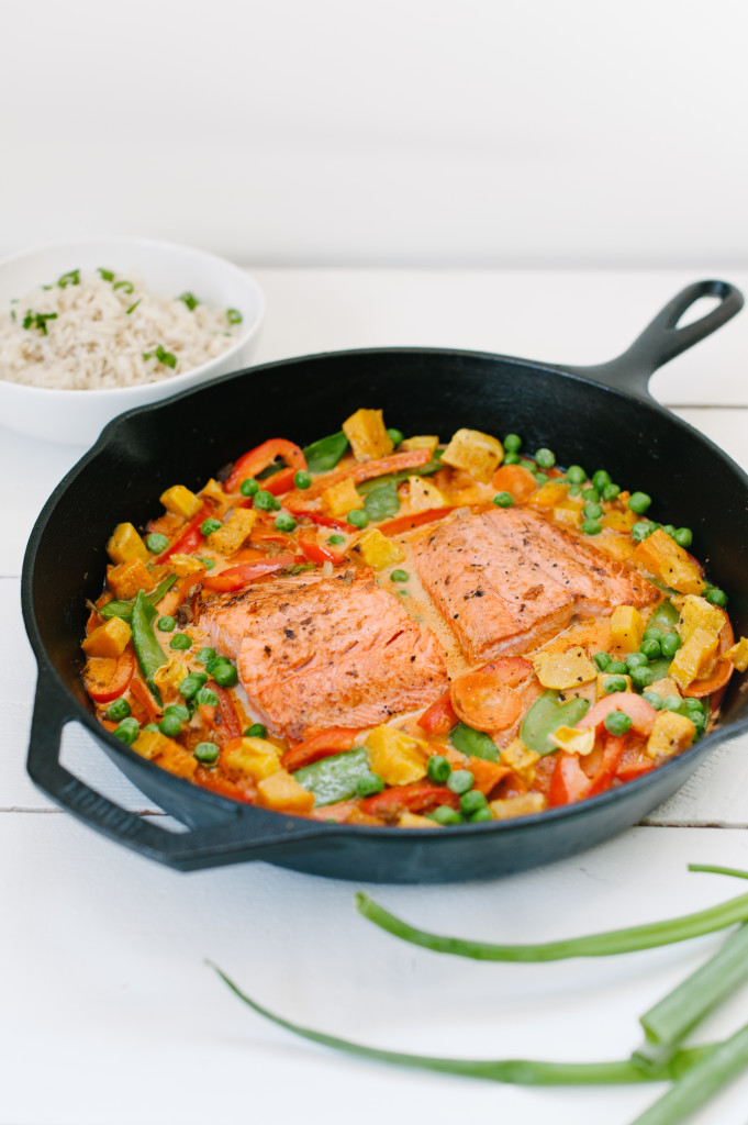 Butternut Squash + Salmon Curry - Simply Real Health