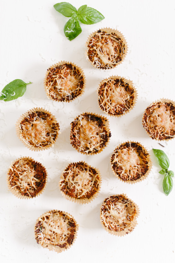 Quinoa Pizza Bites via the Simply Real Health Cookbook // www.simplyrealhealth.com //