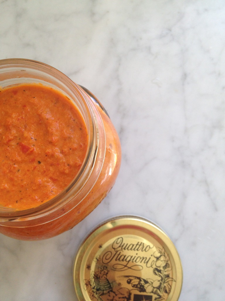 Homemade Romesco Sauce // Simply Real Health fall meal plan //