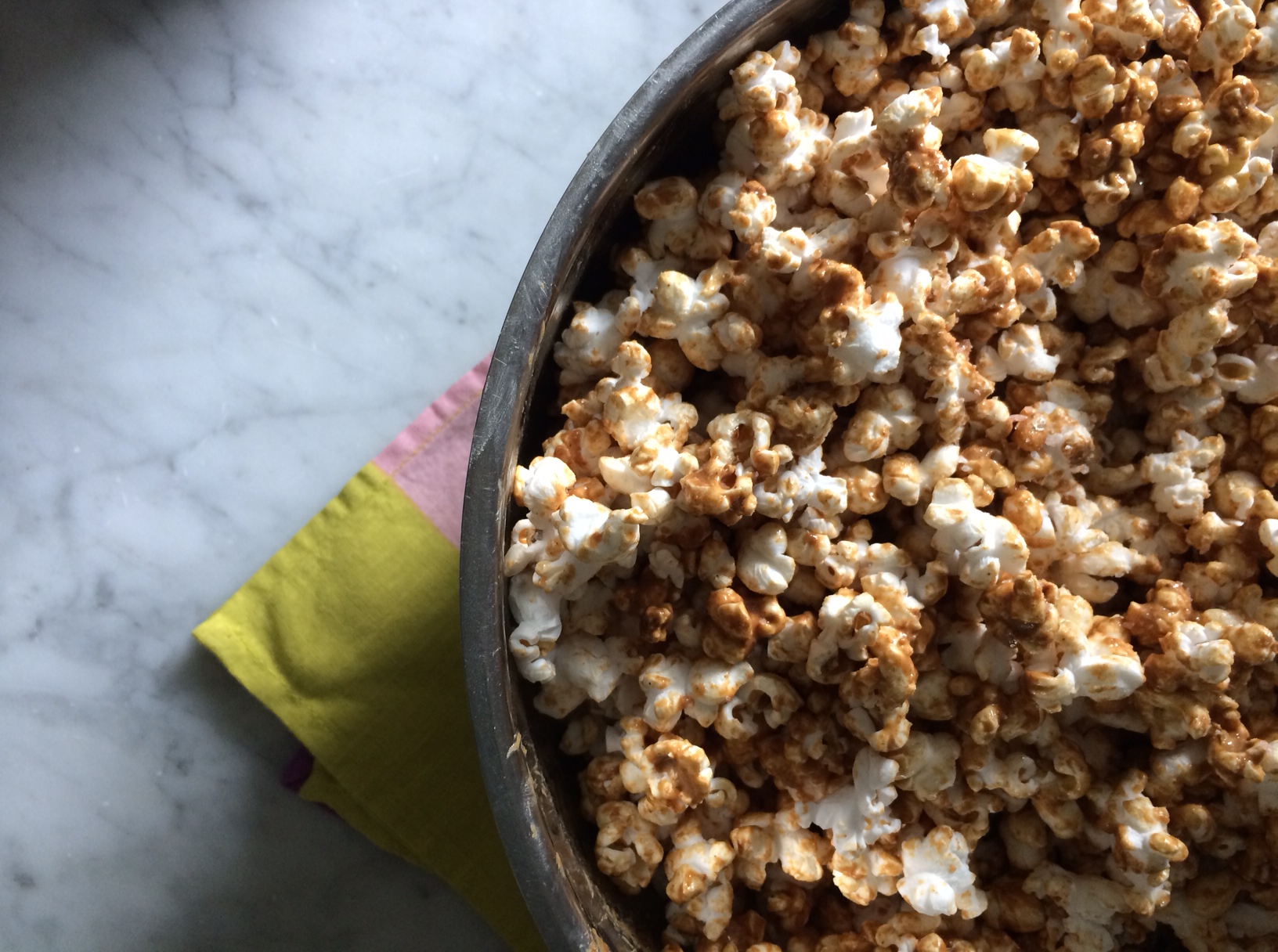 Peanut Butter Popcorn via Simply Real Health