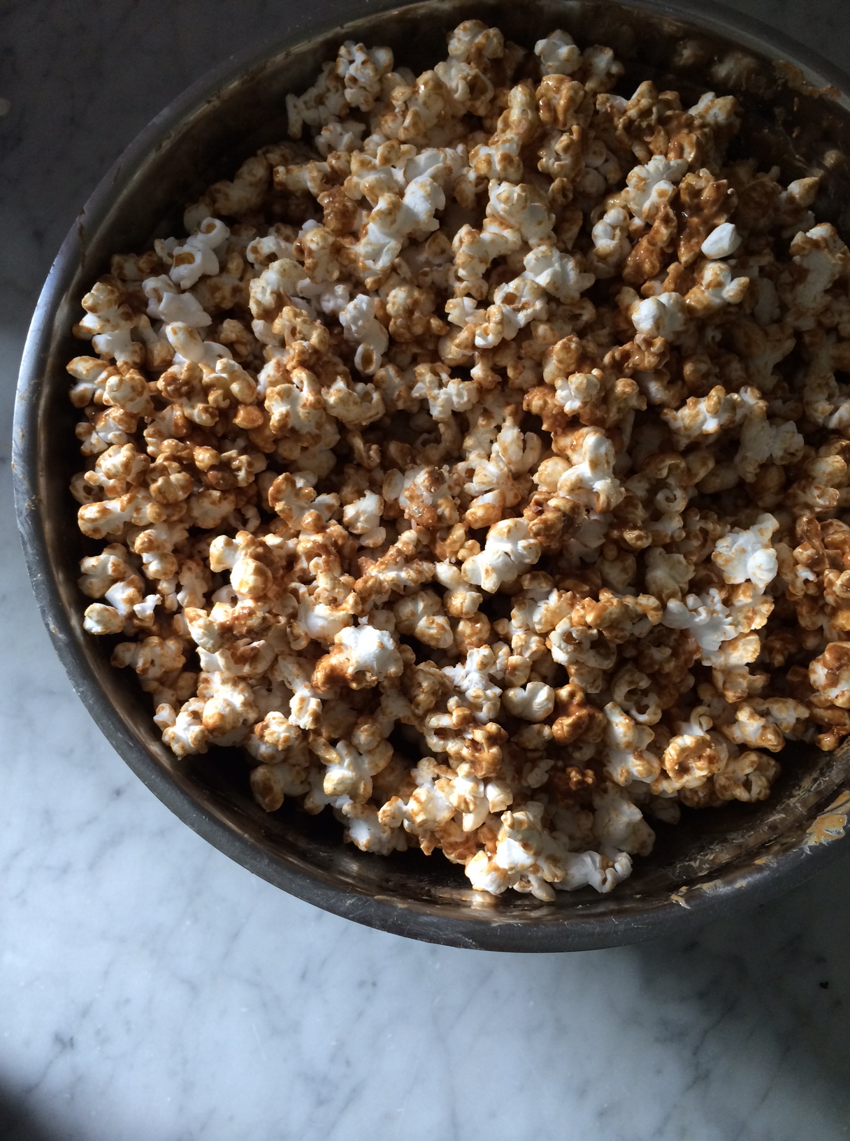 Peanut Butter Popcorn via Simply Real Health