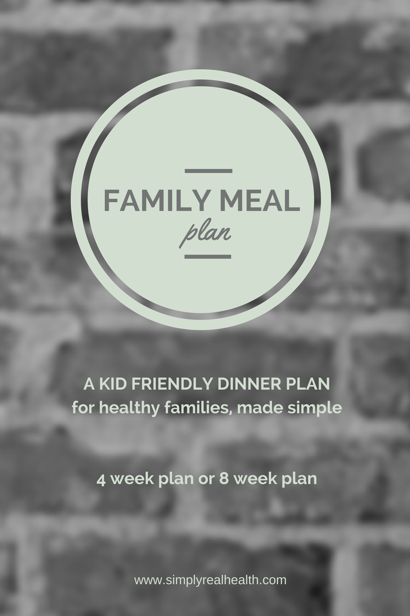 The Family Meal Plan! Healthy dinners, done for you. All kid-approved and 100% real food. 