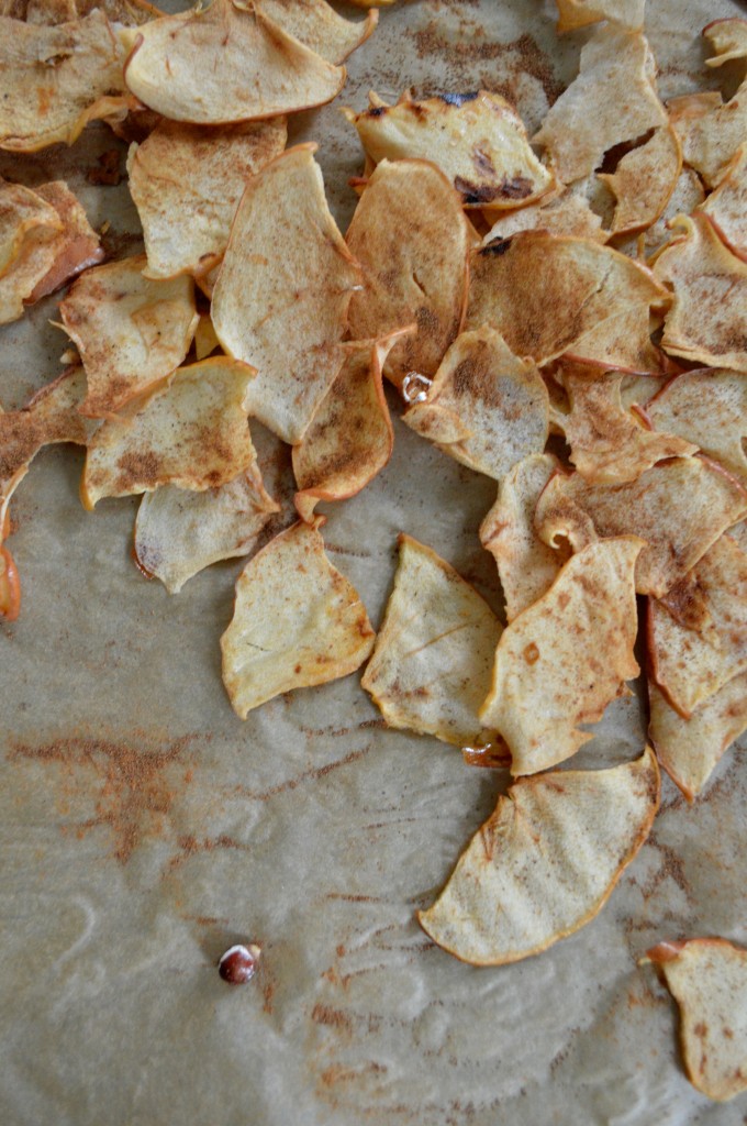 Homemade Apple Chips via simply real health