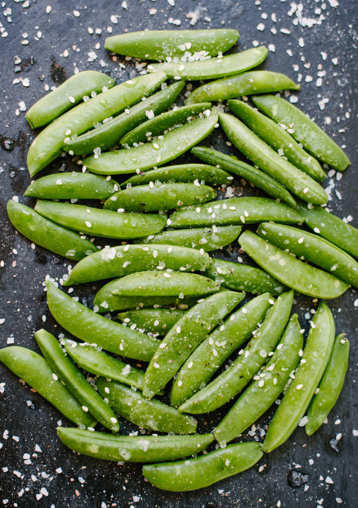 Sesame Snap Peas from The SImply Real Health Cookbook