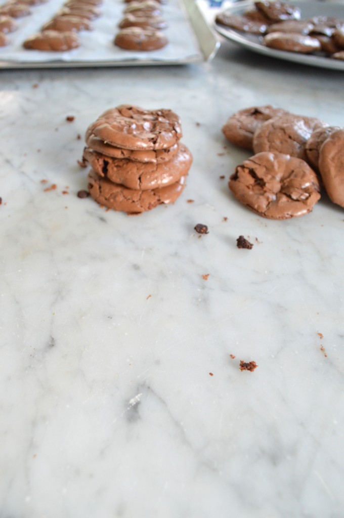 GF Chocolate Crinkle Cookies via Simply Real Health