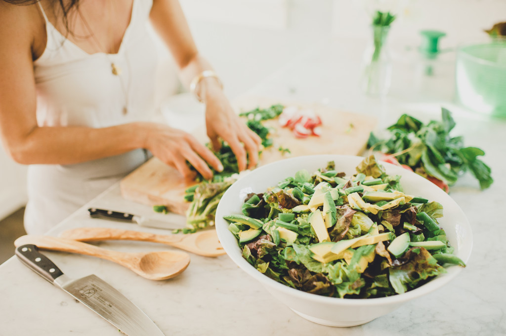 Life changing salad: The Spring Green Salad with Lemon Feta Dressing via @simplyrealhealth