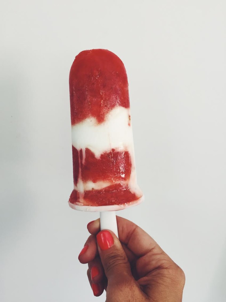 Fruit + Coconut Creamsicles (dairy free) via www.simplyrealhealth.com