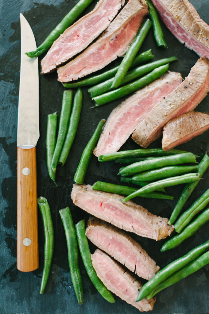 Grass fed flank steak with homemade chimichurri sauce via @simplyrealhealth