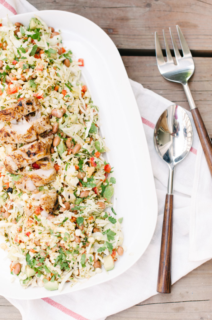 Cabbage Slaw with Grilled Fish via @simplyrealhealth. OMG this recipe!