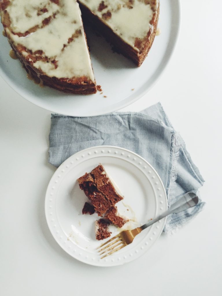 I made you this cake (gluten free carrot zucchini cake). Go for it. a post via @simplyrealhealth