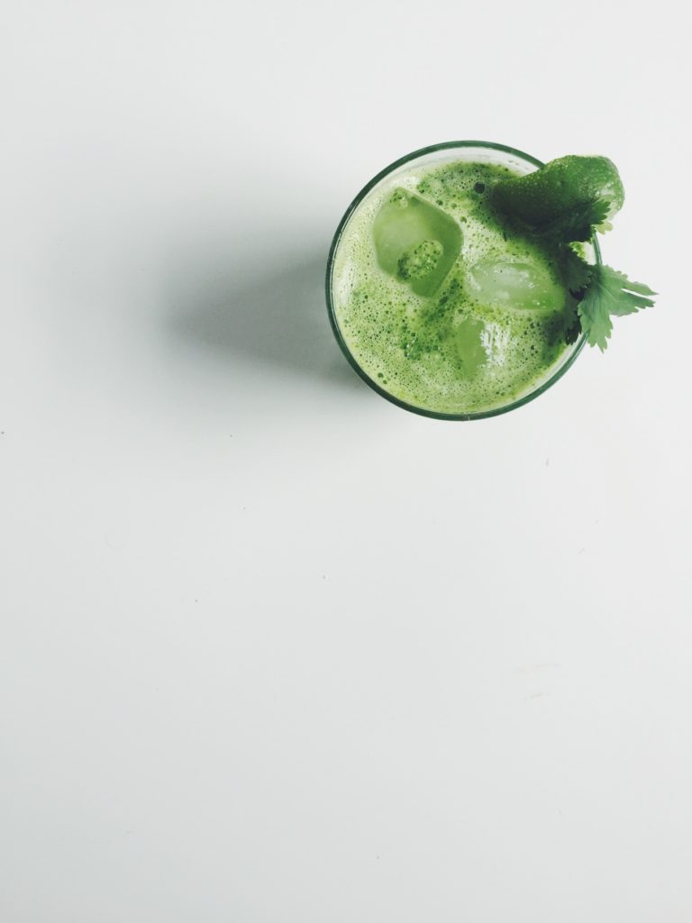 Spicy Cilantro Limeade (a fancy lady cocktail/mocktail) via @simplyrealhealth