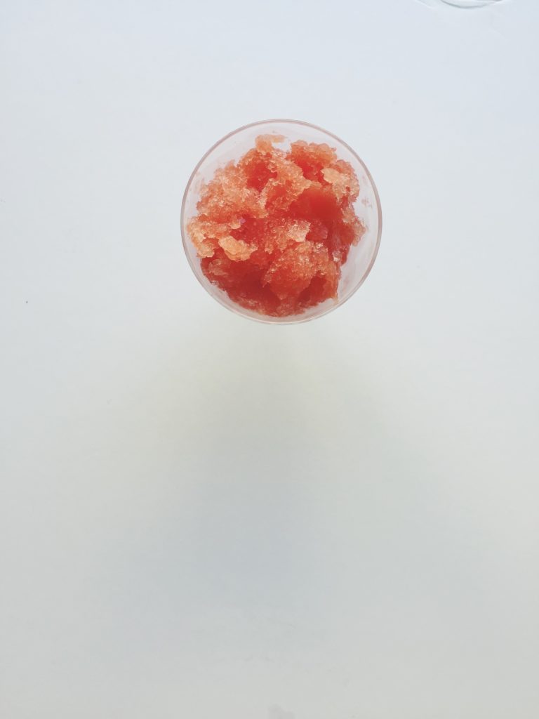 (The Easiest) Watermelon Granita via @simplyrealhealth #healthy #summer #treats