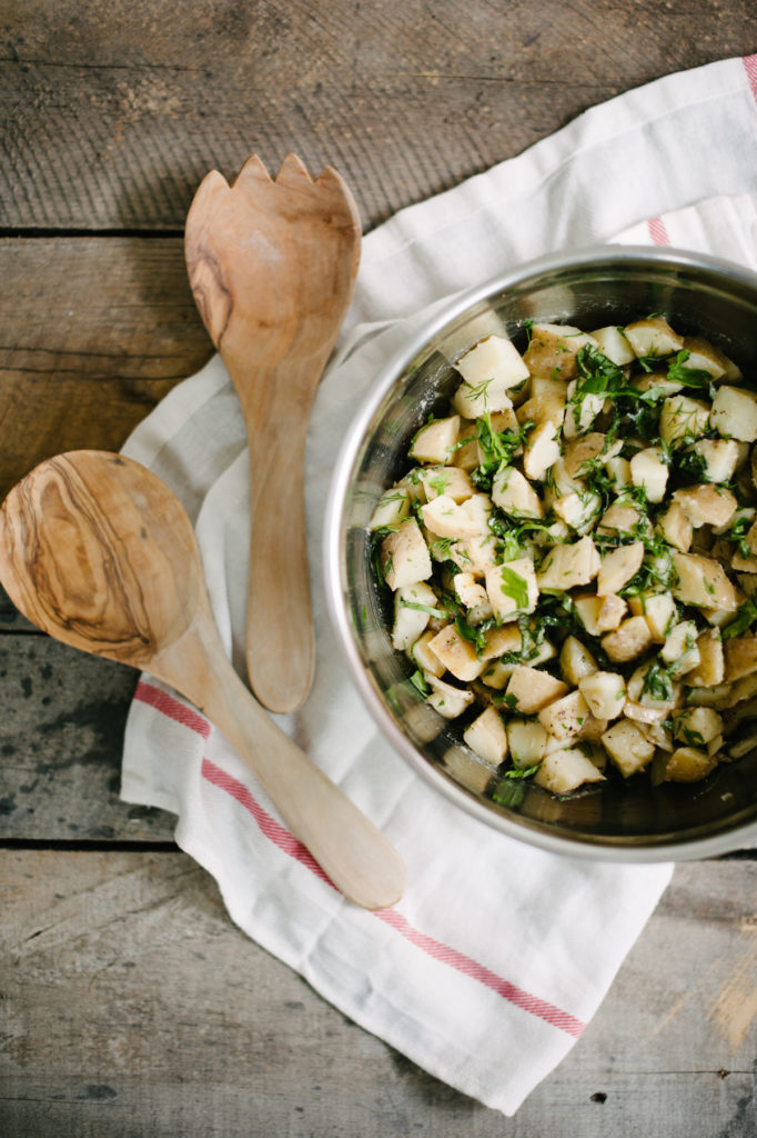 The French Potato Salad (dairy-free) via @simplyrealhealth