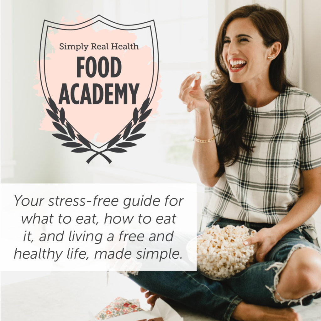 SRH Food Academy via @simplyrealhealth.com