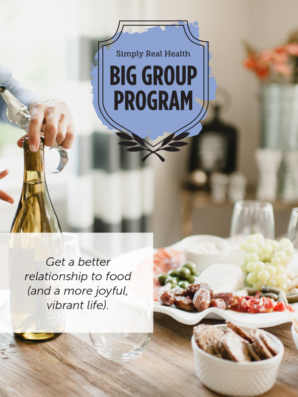 The Big Group Program via @simplyrealhealth